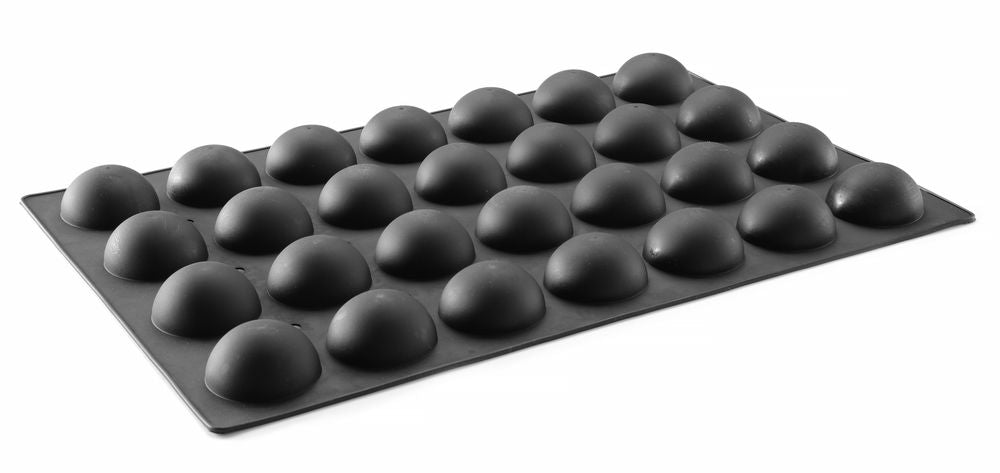 Silikonform SEMI-SPHERE, 600x395x(H)35mm, Rund
