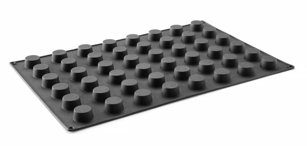 Silikonform MINI-MUFFINS, 570x375x(H)25mm, Rund