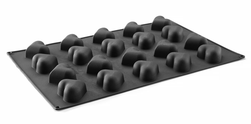Silikonform HJÄRTA, 570x375x(H)35mm, Hjärta
