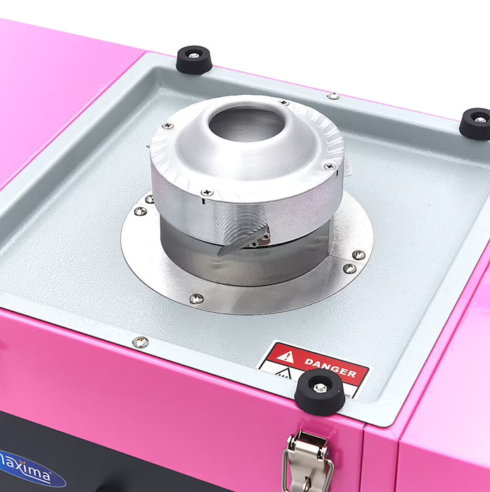 MAXIMA Sockervaddsmaskin med Vagn - Ø 52cm Rosa