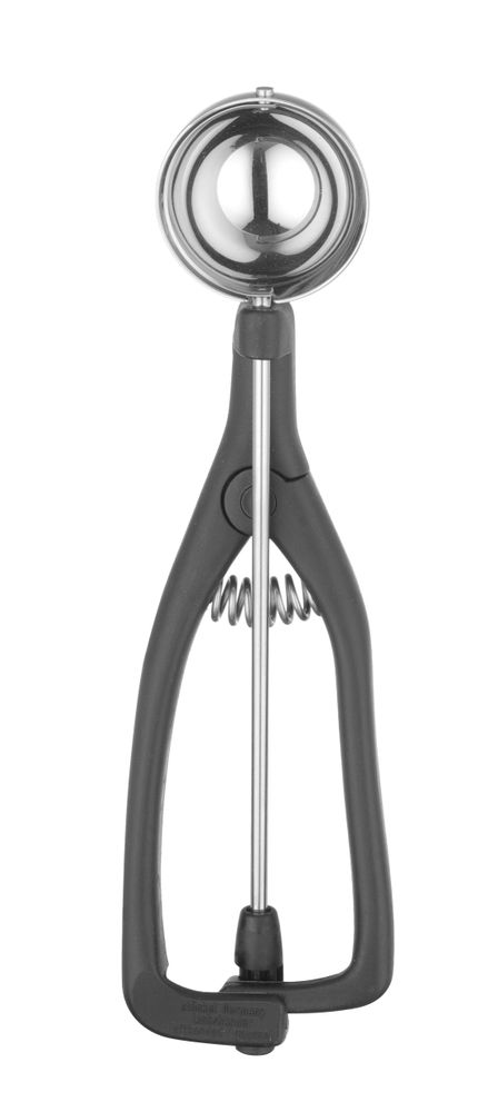 Ice cream scoop for left-handers, Stöckel, 1/30, Black, ⌀49x(H)mm