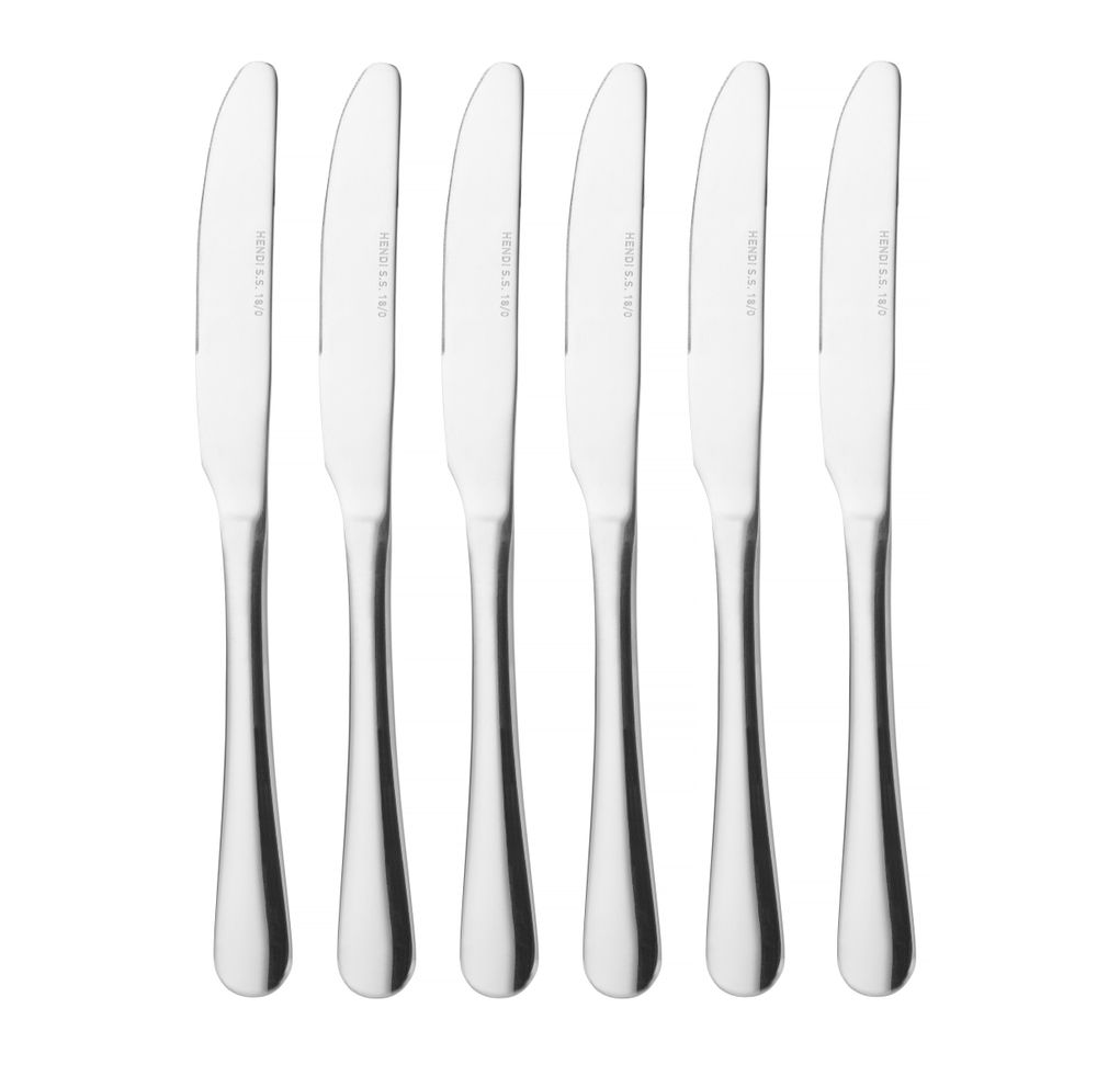 Bordkniv - 6 st, HENDI, Profi Line, 6 st., (L)225 mm