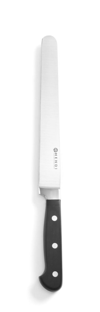 Skink-/laxkniv, HENDI, Kitchen Line, Svart, (L)350mm