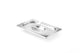 Hendi Lock för GN-behållare med skedfördjupning, Profi Line, GN 1/4, 265x162mm
