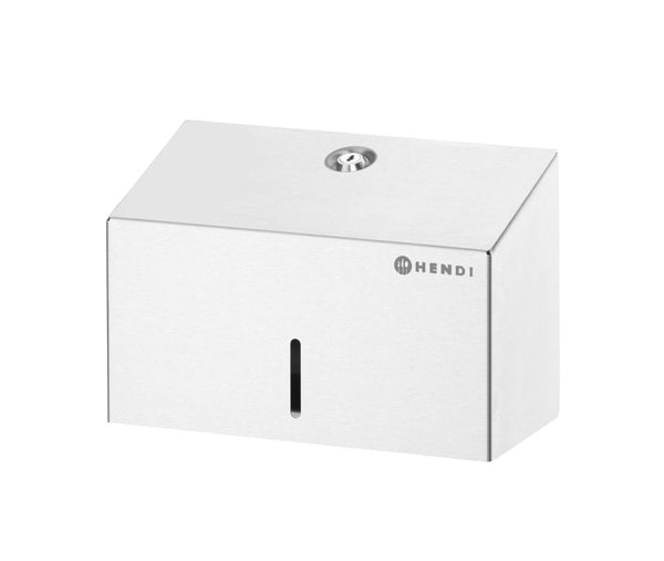 Paper towel dispenser, lockable