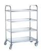 Hendi Serveringsvagn med 4 hyllplan, 905x585x(H)1245mm