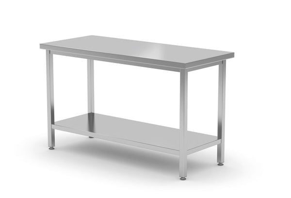 Hendi Centralt arbetsbord – bultat, Profi Line, 1600x700x(H)850mm