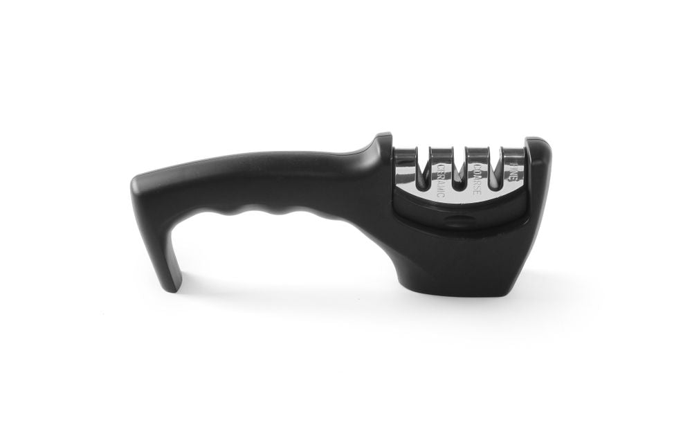 Knivslipare, HENDI, Svart, 200x46x(H)75mm