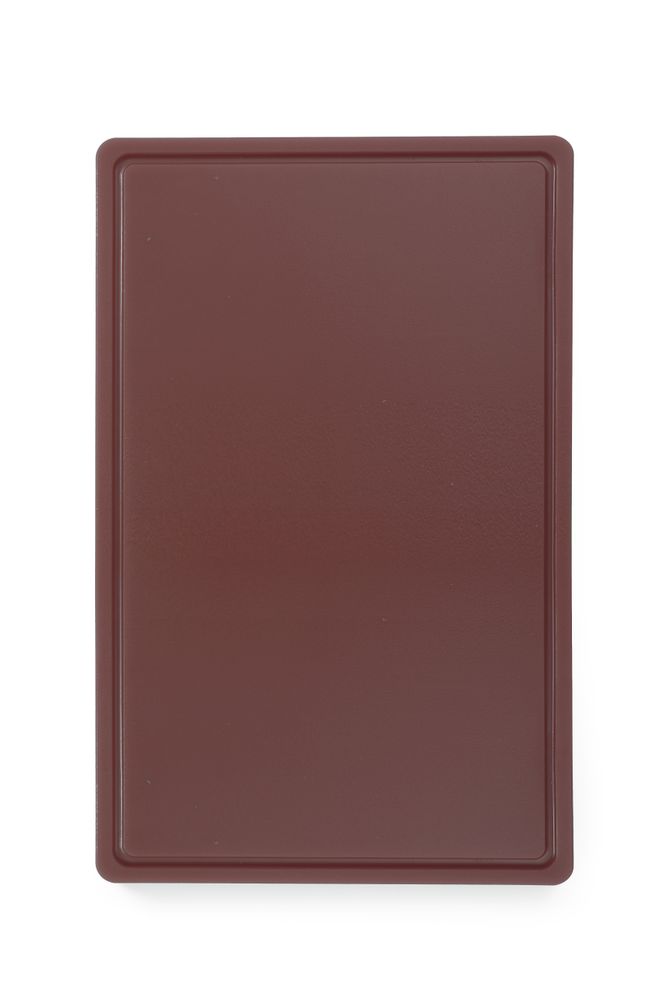 Skärbräda HACCP Gastronorm 1/1, HENDI, GN 1/1, Brun, 530x325mm, Rektangulär