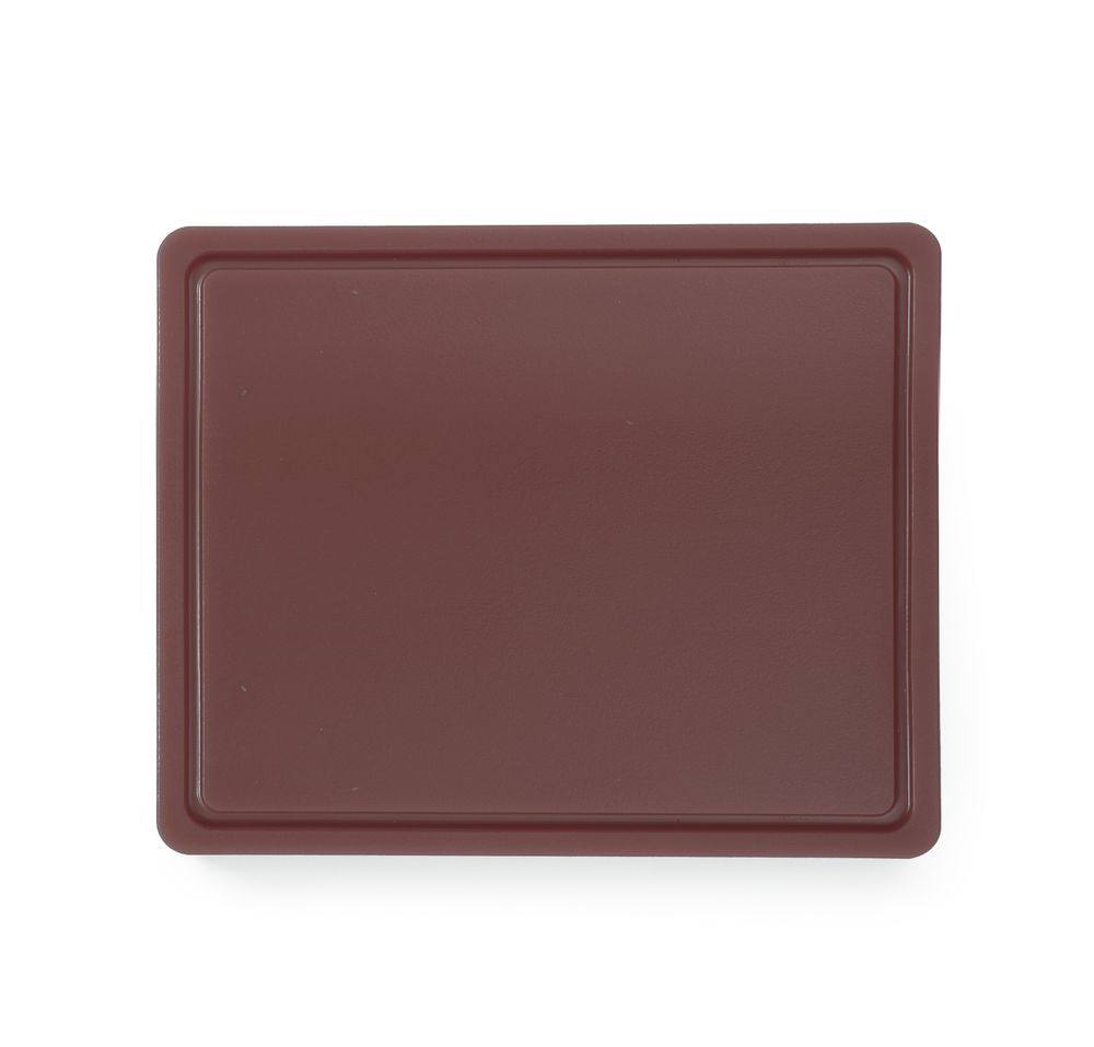 Skärbräda HACCP Gastronorm 1/2, HENDI, GN 1/2, Brun, 325x265mm