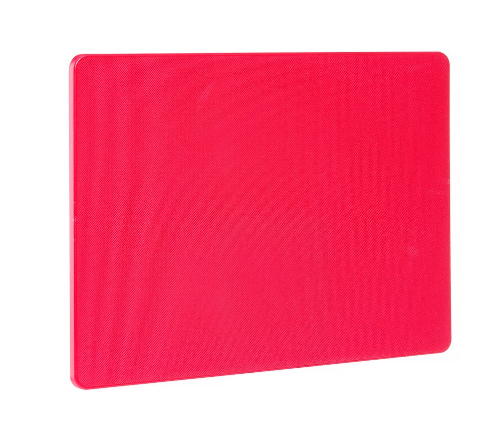 HENDI Skärbräda HACCP GN 1/2, Röd, 325x265mm