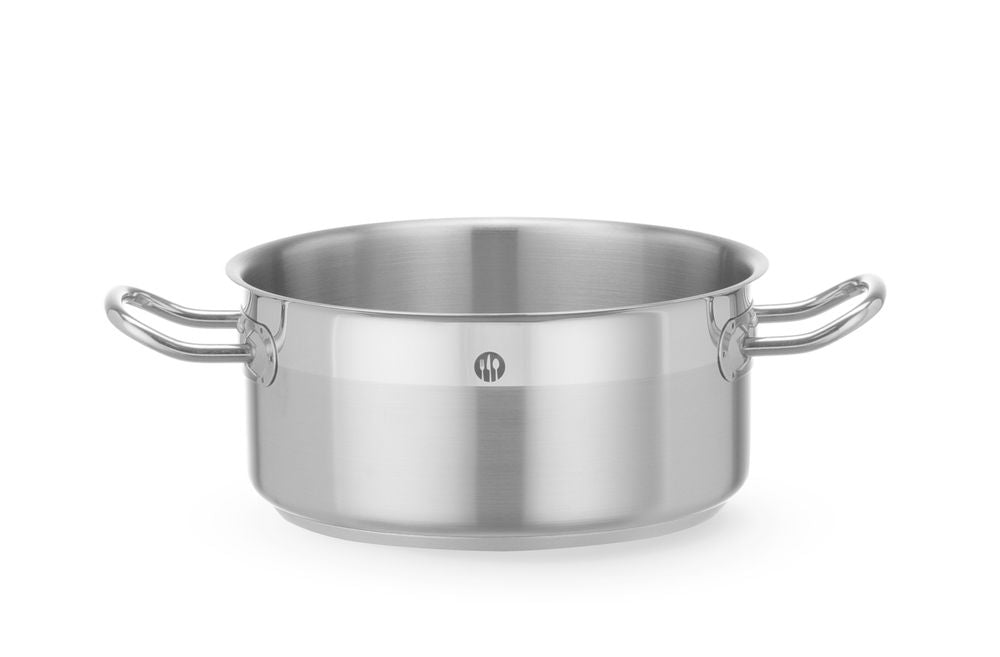 HENDI Gryta låg utan lock, Profi Line, 2,8L