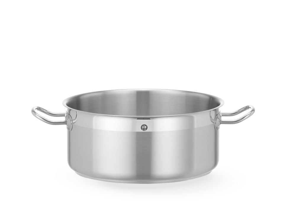 HENDI Gryta låg utan lock, Profi Line, 7,3L