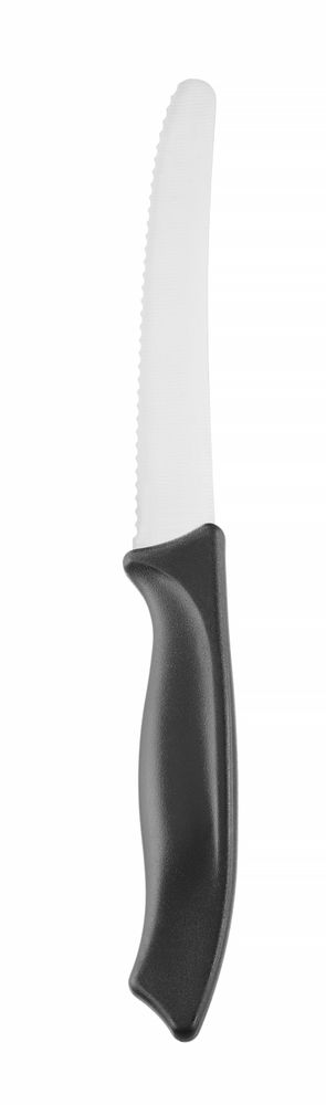 Universalkniv, HENDI, Svart, (L)215mm, Räfflad