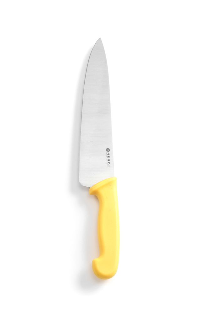 Kockkniv, HENDI, Gul, (L)385mm