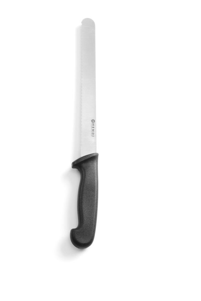 Brödkniv, HENDI, Svart, (L)380mm