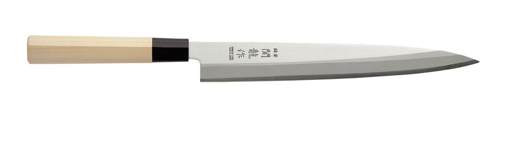 Japansk kniv Sashimi, HENDI, Ljus trä, (L) 375 mm