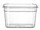 Hendi Behållare GN 1/2 polykarbonat, Profi Line, GN 1/2, 12,5L, Transparent, 325x265x(H)200mm