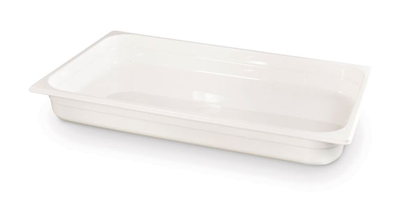Hendi Behållare GN 1/1 vit polykarbonat, GN 1/1, 9L, Vit, 530x325x(H)65mm