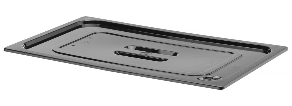Lock till GN-behållare svart polykarbonat, HENDI, GN 1/1, Svart, 530x325mm