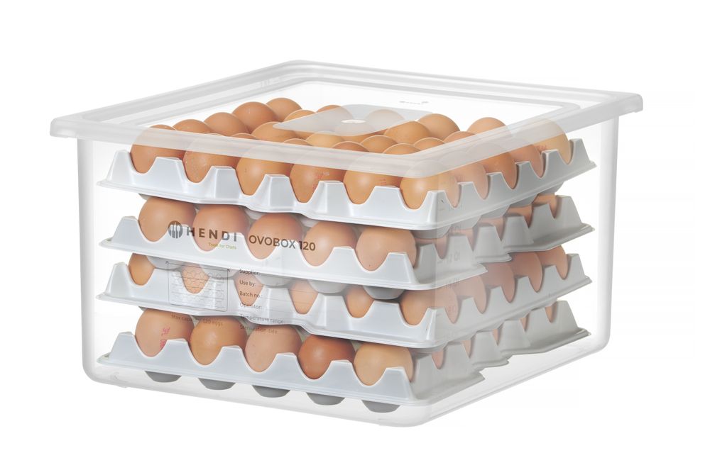 Äggbehållare HENDI OVOBOX 120, HENDI, GN 2/3, 18L, 355x325x(H)200mm