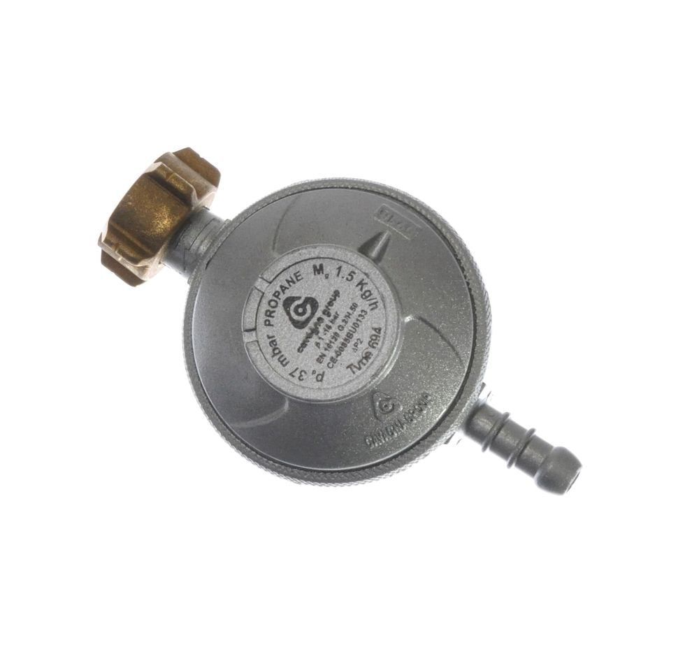 Tryckregulator 37mBar, HENDI, Tryckregulator 37mBar BE uni med pelare och slangklämma, xx(H)mm