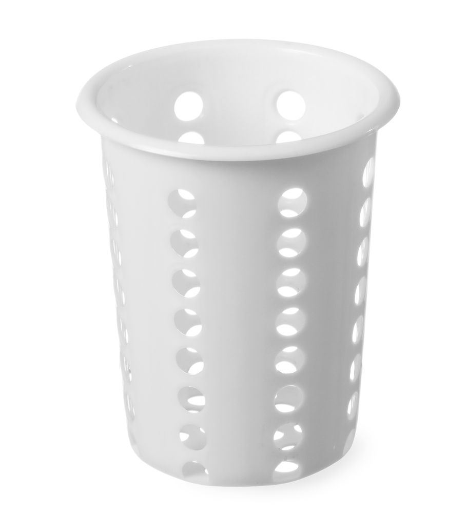 Bestickkorg i polypropylen, HENDI, ⌀97x(H)137mm