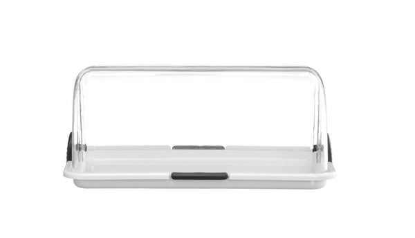 Roll-top display