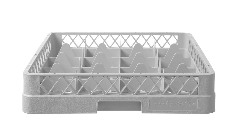 Diskmaskinskorg för glas, HENDI, 16 fack, 500x500x(H)104mm