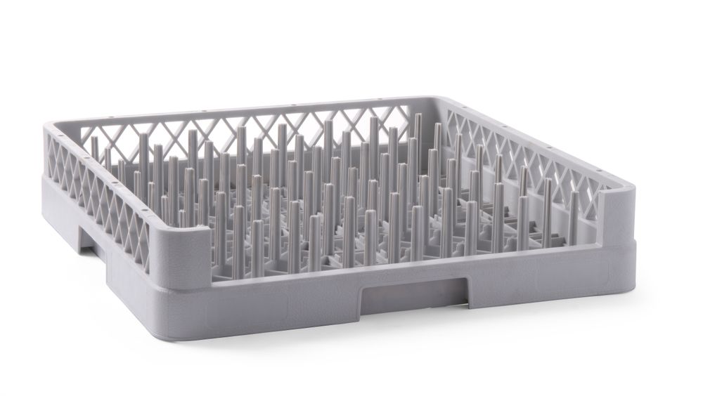Diskmaskinskorg för brickor, HENDI, 500x500x(H)100mm