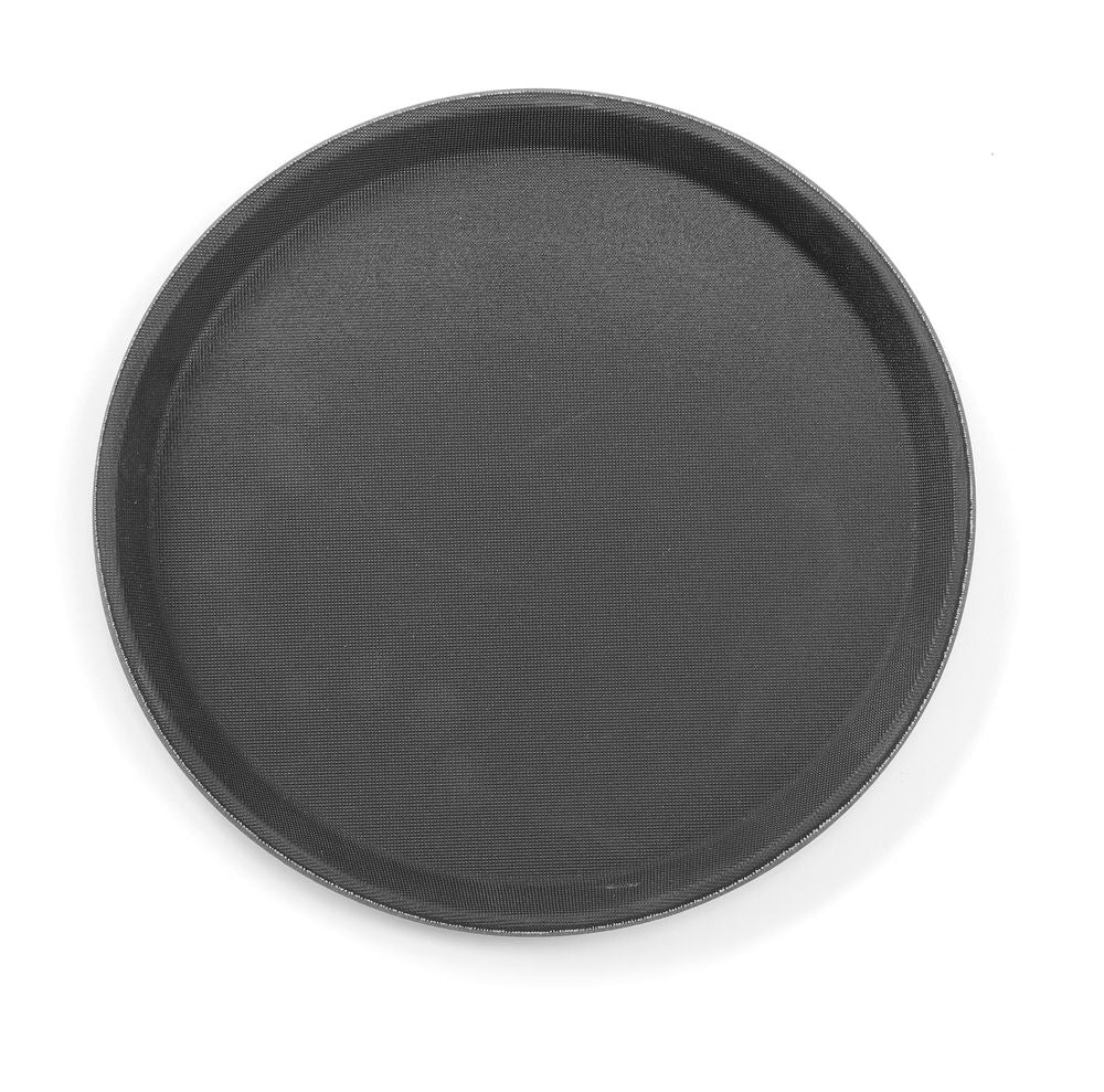 Serveringsbricka, rund, halkfri, HENDI, ⌀410x(H)20mm