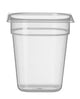 Hendi Behållare GN 1/6 polypropen, Profi Line, GN 1/6, 3,4L, Transparent, 176x162x(H)200mm