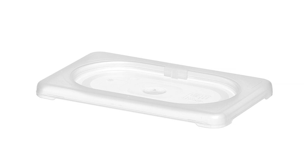 Lock till GN-behållare av polypropen, HENDI, GN 1/9, Transparent, 176x108mm