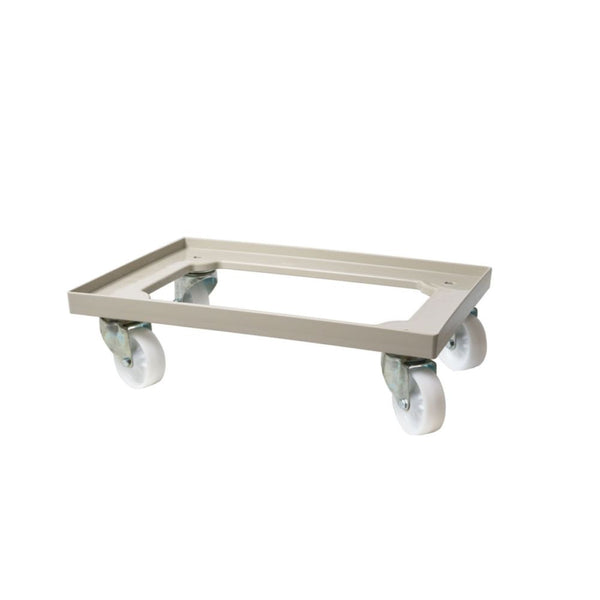 Trolley for pizza dough boxes