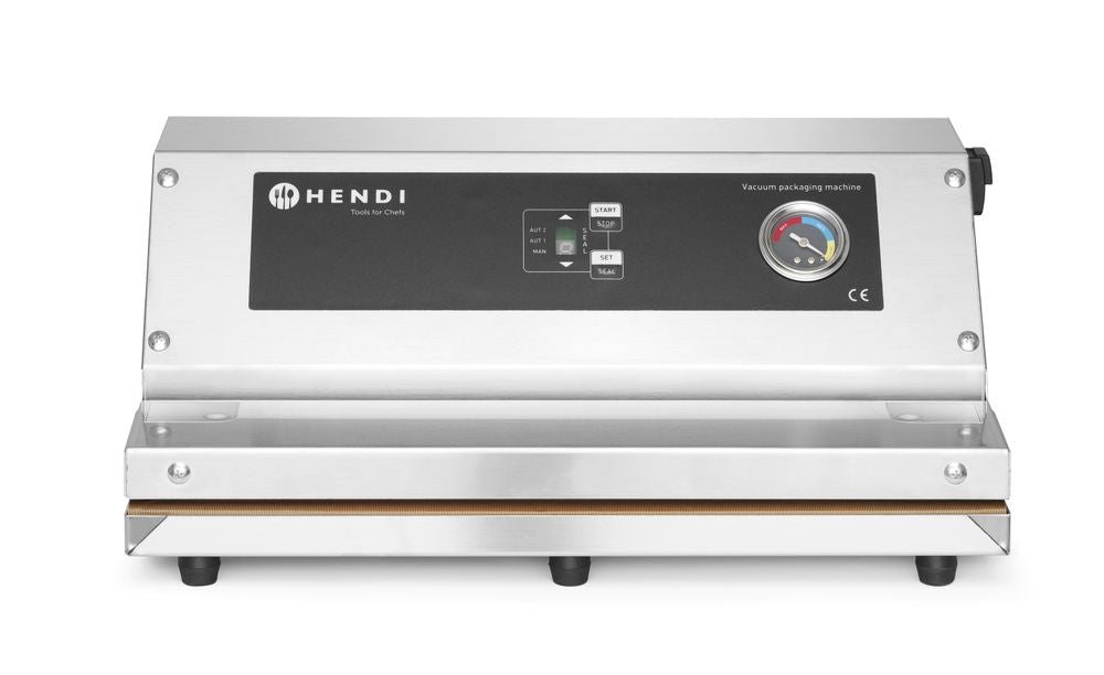Vakuumförpackningsmaskin för remsor Profi Line, HENDI, Profi Line, Tätningslist 350 mm, 230V/250W, 383x293x(H)175mm
