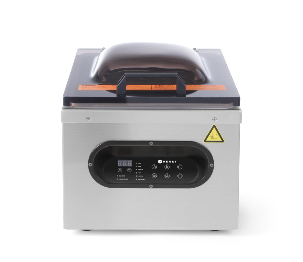 Vakuumkammarförpackningsmaskin, HENDI, Kitchen Line, 230V/630W, 360x490x(H)365mm