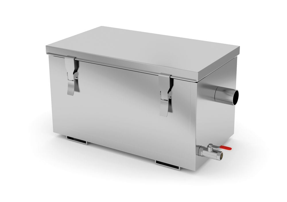 Fettavskiljare, HENDI, Profi Line, 300 l/h, 30 l, 650 x 346 x (H) 308 mm