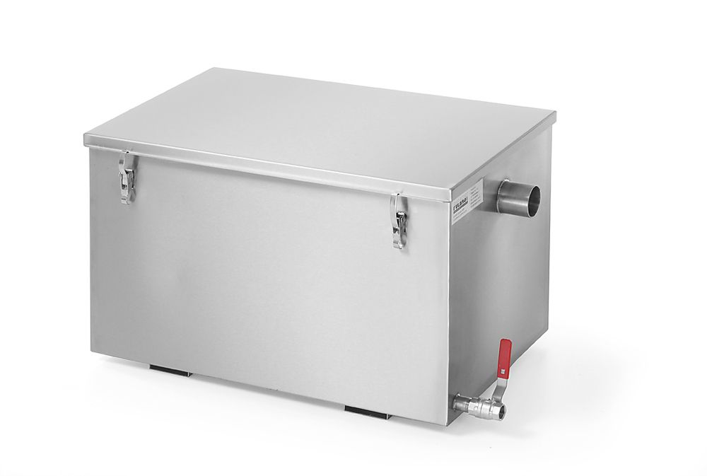 Fettavskiljare, HENDI, Profi Line, 600 l/h, 60 l, 728 x 416 x (H) 398 mm