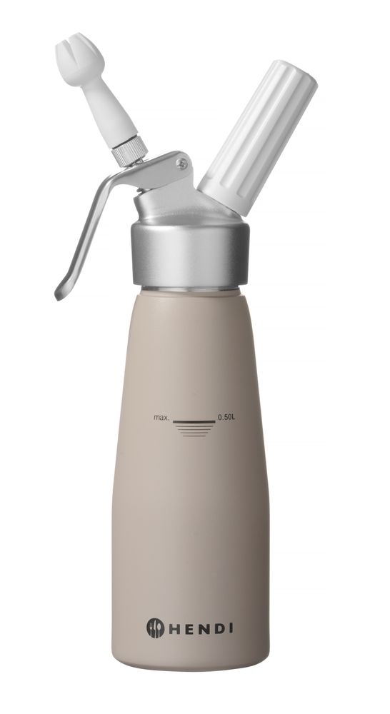 Hendi Gräddvisp, 0,5L, Taupe, Ø80x(H)260mm