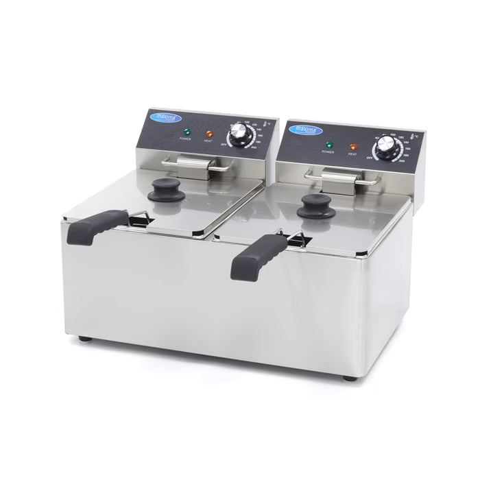 Fritös Dubbel - 2 x 8L MAXIMA