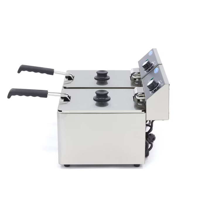 Fritös Dubbel - 2 x 8L MAXIMA