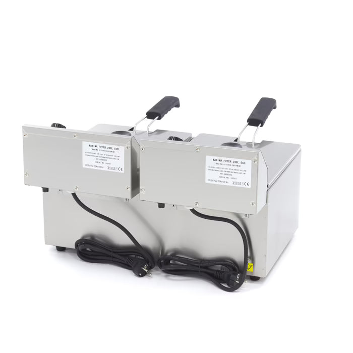 Fritös Dubbel - 2 x 8L MAXIMA