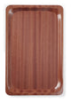 AmerBox Serveringsbricka, rektangulär, halkfri, laminerad, GN 1/1, mahogny, 325x530mm