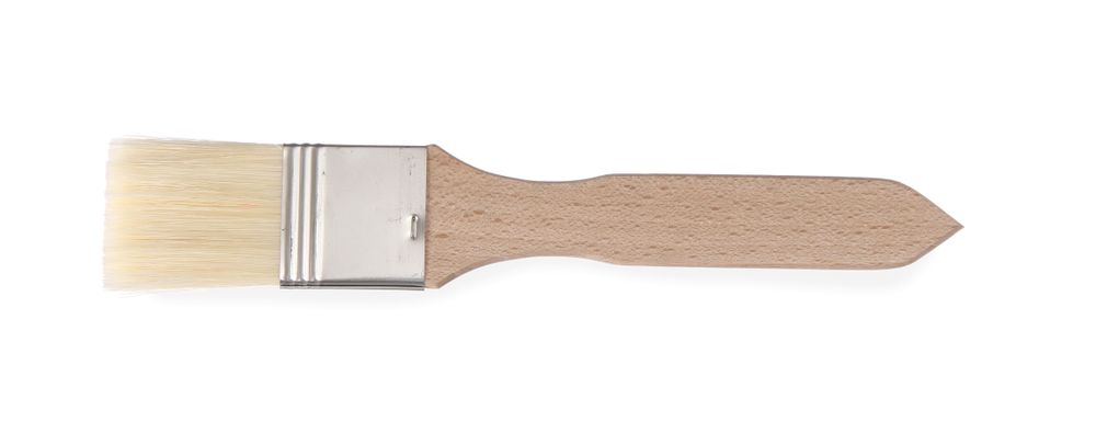 Smör- och fettborste med naturborst – set med 2 st., HENDI, 2 st., 210x40mm