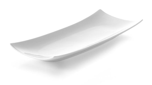 HENDI Tallrik rektangulär, 352x146x(H)40mm, 4 st