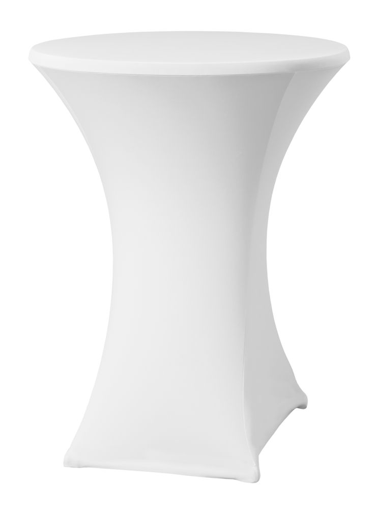 Bordsduk, rund, HENDI, 811047, 810958, Vit, ⌀850x(H)1150mm
