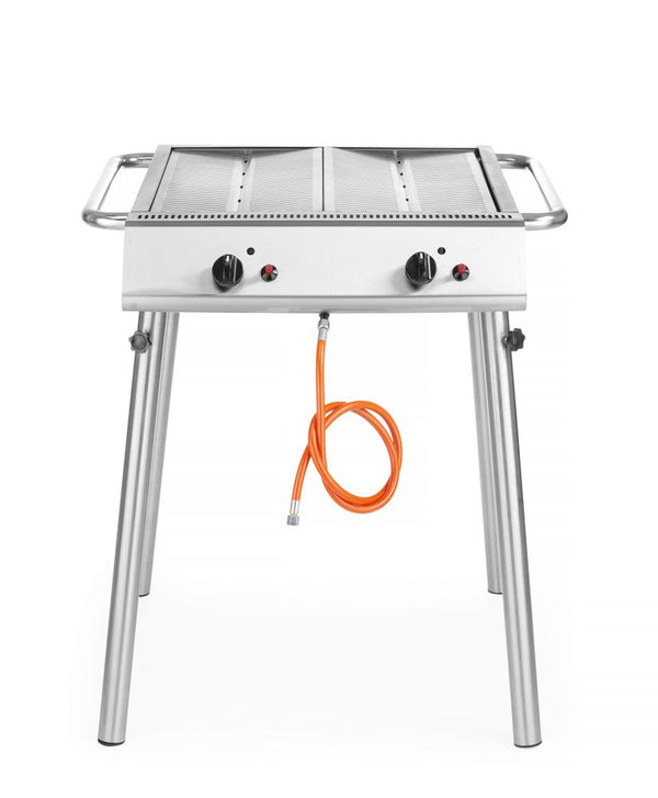 Hendi Xantos Gasgrill, 9,5 kW, 770x710x(H)870mm