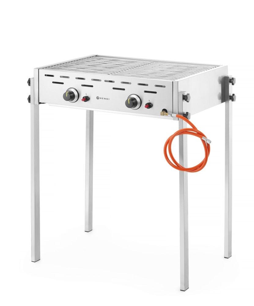 Hendi Roast-Master Pro gasgrill, 11,6 kW, 790x560x(H)900 mm