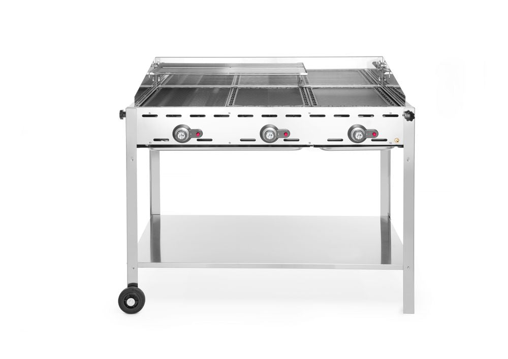 Green Fire med 3 brännare, HENDI, Profi Line, 17,4 kW, 1078 x 612 x (H) 825 mm