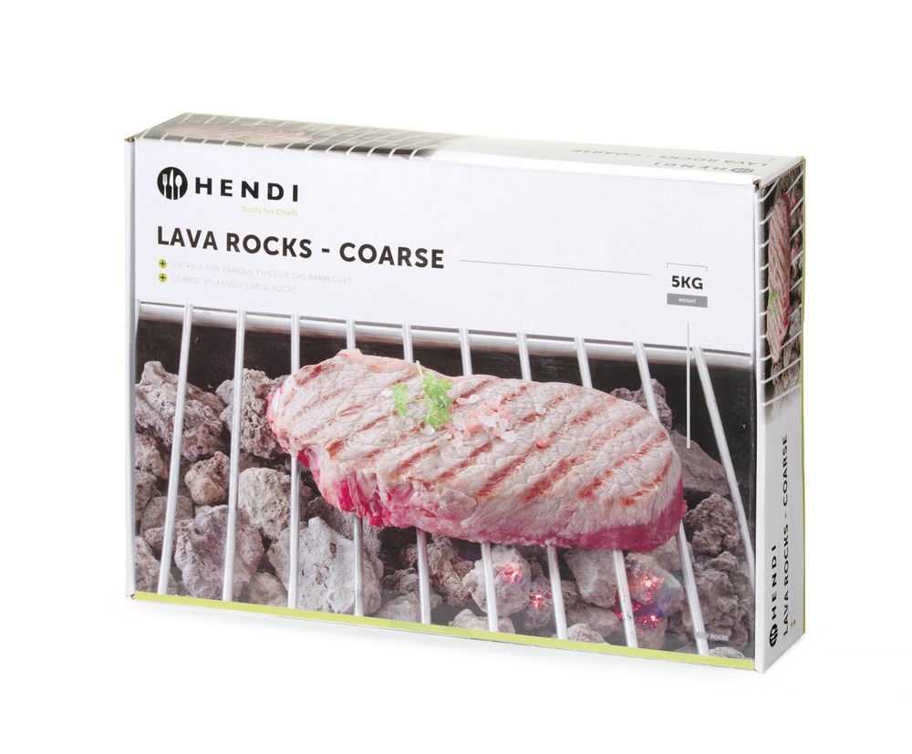Lavastenar - grova, HENDI, låda